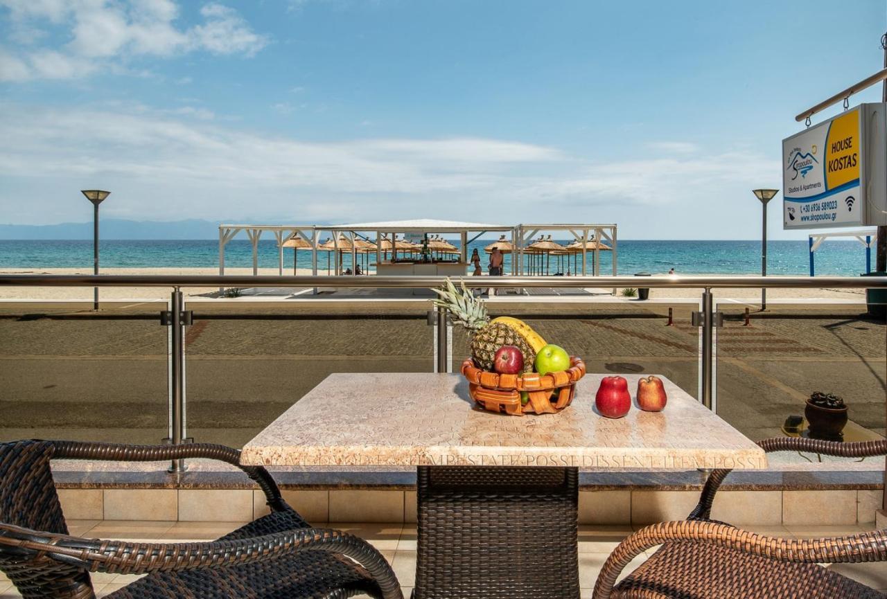 House Kostas On The Beach Сарти Экстерьер фото